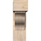 Ekena Millwork Funston Block Smooth Bracket w/ Offset Brace, Douglas Fir, 7 1/2"W x 22"D x 22"H BKT0806X22X22FST05SDF - alternate 2